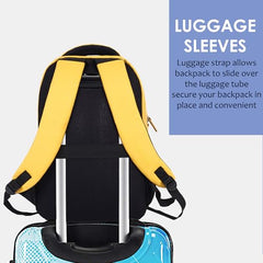 HOT SHOT BAGS VINTAGE SERIES 1396 32L FAUX LEATHER WATER RESISTANT Trolly sleeve LAPTOP BACKPACK|MEN & WOMEN | OFFICE BACKPACK | COLLEGE BACKPACK
