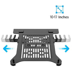 Gadget Wagon 10-17 inches Laptop VESA Holder Tray Stand Mount Compatible with Any Type of VESA Monitor Stand