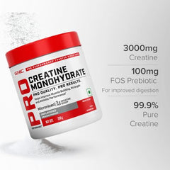 GNC Creatine Monohydrate PRO Performance Powder | 3g, Micronized | 100g | UK's Informed Choice Certified, Unflavoured
