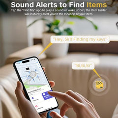 Verilux Air Item Finder Bluetooth Tracker Compatible with Find My, White