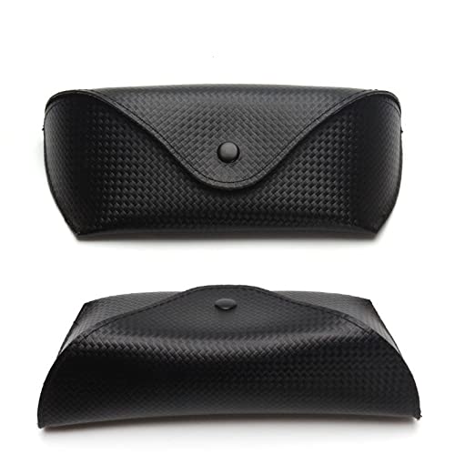 SYGA Leatherite Sunglasses Case For Men And Women Portable Spectacles Pouch, Black
