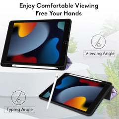 Robustrion Cover for iPad 10.2" 9th 8th 7th Gen Generation Case, OceanBlack