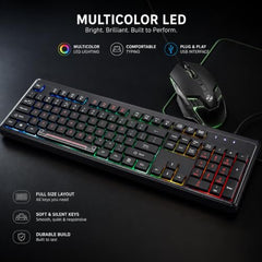 lavya Core i5 Desktop Computer PC | Gaming Pc Core i5-3 GEN (3670-Processor, 3.40 Ghz) 8 GB RAM | 256 GB SSD/RGB Keyboard+Mouse/20 Monitor/WiFi | HDMI| | USB 3.0 Windows 11 Pro & Office 21 Installed