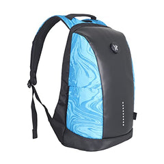 Arctic Fox Slope Anti-Theft Backpack (Dark Denim) | 23 Ltr Capacity|Water Resistant | Multipurpose Backpack |Rain Cover|15.6 Inches Unisex Laptop Bag with USB Charging Port