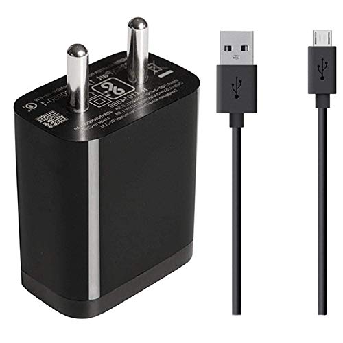 12W /2.4Amp Original Fast Charger for Xiaomi Redmi 9 / 9A / 9i / 4 / 4A / 5 / 5A / 6A / 6 Pro / 7 / 7A / Y1 / Y1 Lite / Y2 / Y3 Note 5 Pro/6 Pro/Redmi 5, 4, 7 / 7A, 6 / 6A with Data Cable - Black