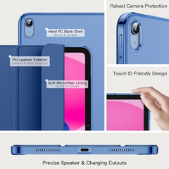 JETech Case for iPad (A16) 11th/10th Gen, Navy Blue