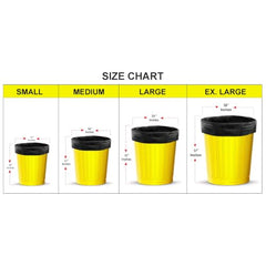 Shalimar Premium Scented Garbage Bags | Medium 19 X 21 Inches | 360 Bags (30 Bags X 12 Rolls) | Lavender Fragrance | Dustbin Bag/Trash Bag | (Black) - Perforated Box for Easy Dispensing