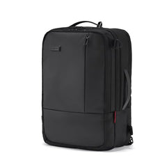 HARISSONS Axiron 15.6” 3-in-1 Business Travel Laptop Backpack | Converts to Briefcase, Sling & Backpack | External USB Gate, Anti-Theft Pocket & Trolley Sleeve | 18L Hybrid Bag for Men & Women