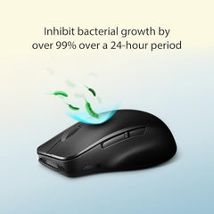ASUS MD200 Mouse, Easy to Carry Wireless Mouse, 4200 DPI, Multi Device Connect/Bluetooth, USB Silent Mouse (Green Tea Latte)