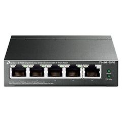 TP-Link TL-SG1210MP, 8 Port Gigabit PoE Switch, 8 PoE+ Ports @123W, w/ 2 Uplink Gigabit Ports + 1 Combo SFP Slot, Plug & Play, Extend, Priority & Isolation Mode,