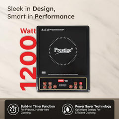 Prestige Induction Cooktop -Bliss 1200 W,Black
