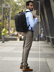 Cosmus Darwin 29 litres Office Backpack - Sleek Everyday use Backpack - Black