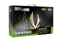 ZOTAC Gaming GeForce RTX 5070 Twin Edge OC Graphics Card - Black | 12 GB | GDDR7 | Dual Fan | SFF Ready | IceStorm 2.0 Advanced Cooling | ZT-B50700H-10P | Only Graphics Card with 5 Year Warranty