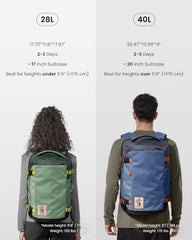Navigator-T66 Liteway Travel Backpack 43.18 cm(17 Inch)/40L-Olive Green