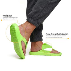 Yoho Drizzle Soft Slippers for Women, Mild Acupressure, Lightweight, Anti Skid & Slip, Diabetic Footwear for Woman, Home Wear Bathroom Chappal for ladies | Waterproof Monsoon & Rainy Footwear | Pastel Lavender - UK 5