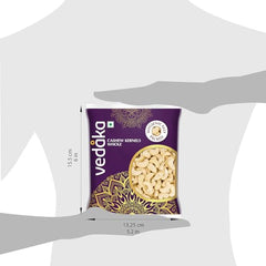 Amazon Brand - Vedaka Whole Cashews | 1 Kg | Grade W320 Kaju Nuts | Gluten-Free & Plant Based Protein | Firm Texture, Rich Taste | Healthy Snack