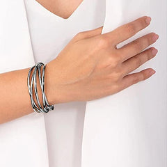 SYGA Cross Border Metal Open Hollow Vintage Bracelet for Girl, Party, Holiday, Beach Accessories - 10 Gold