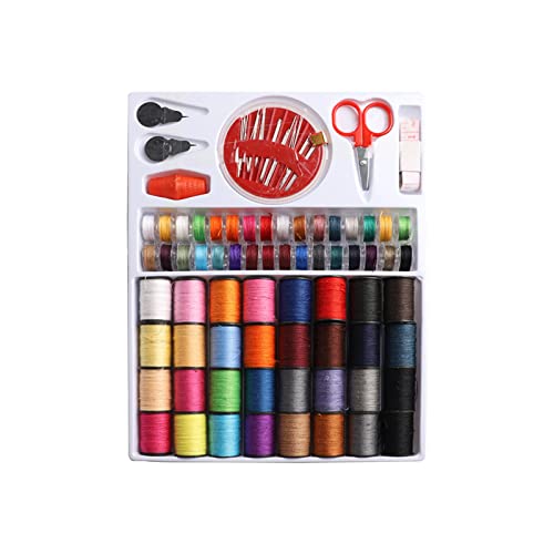 SYGA Sewing Kit Box for Household with Plastic Case