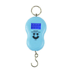 SYGA Hanging Scale Digital Scale Backlight Fishing Pocket Weight Scale Luggage Scales up to 50 kg(Random Color)
