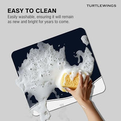 TURTLEWINGS F1 Car on Racetrack Design Mouse Pad