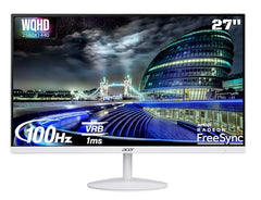 Acer SA272U P1 27 Inch WQHD 2560×1440 IPS Monitor|144Hz Refresh Rate | 1ms VRB | HDR10 | AMD FreeSync | 1 x HDMI (2.0) + 1 x DisplayPort (1.4) | Built-in Speakers | Ultra-Slim 7.2mm Design | Eye Care