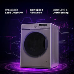 Godrej 9 Kg 5 Star with 5 Years Comprehensive Warranty, Steam Wash, Digi Inverter Motor, 1400 RPM Spin Motor, Fully Automatic Front Load Washing Machine (WFEON ZUS 9014 5.0 IDCRM GLWH, Glacial White)