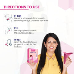 MILDCARES Disposable Stand and Pee Device for Women (Pack of 2, 10 Units Each) | Hygienic Female Urination Device | Ideal for Travel, Public Toilets, Camping & Pregnancy Use
