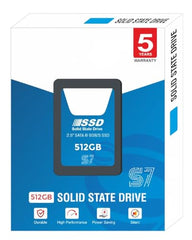 A1TECH 512GB 2.5 Inch SATA Internal SSD - Read: 550MB/s & Write: 500MB/s - Solid-State Drive 5 Year Warranty (512, GB)