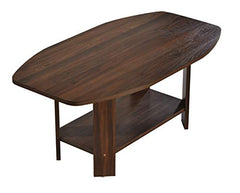 DeckUp Dusun Engineered Wood Coffee Table (Dark Wenge, Matte Finish)