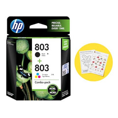 HP 803 Tri-color Original Ink Cartridge