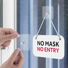 Shivstor 15 Pack Self Adhesive WallHook Heavy DutyHook for Hanging Without Drilling Transparent Nail Free StickyHook Strong Wall Hanger Set of 15 FlowerHook for Kitchen Bathroom Home Storage