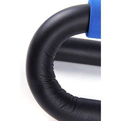 SYGA 1 Pair Push Up Bars Stand Press Pull with Antislip Foam Ergonomic Handles for Building Muscles Exercise Tool(Blue)