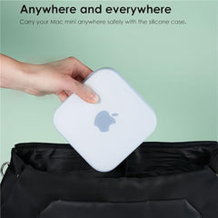 Silicone Protective Case Compatible with Mac mini M4 & M4 Pro | Soft Anti-Slip Cover | Dustproof & Scratch-Resistant Desktop Protection