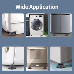 Refrigerator Stand, Washing Machine Stand,Furniture Base Stand, Fridge Stands for Single Door and Double Door (Pack of 4)