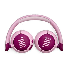 JBL Junior 320BT - Wireless on-Ear Kids Headphones Safe Sound (<85dB), Fit for Kids, Parental Control with Customizable Volume & Playtime and 50Hr Battery Life (Purple)