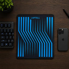 Laptell Gaming Mouse Pad with Smooth Fabric Surface & Non-Slip Rubber Base | Waterproof Washable Mat for Laptop, Desktop & Gaming Mouse | High-Speed Tracking, Portable Design – Retro 90s