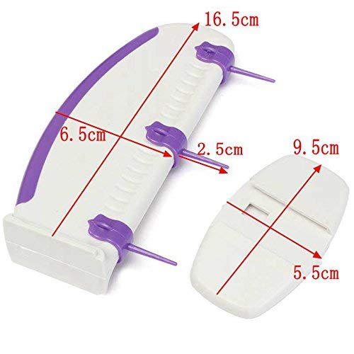 SYGA Plastic Cake Ruler Decorator Border Baking Tools for Cakes