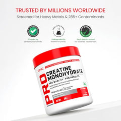 GNC Creatine Monohydrate PRO Performance Powder | 3g, Micronized | 100g | UK's Informed Choice Certified, Unflavoured