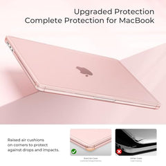 EooCoo Case for Apple MacBook Air 13.6 inch Cover M5 M4 M3 M2 Matte Texture