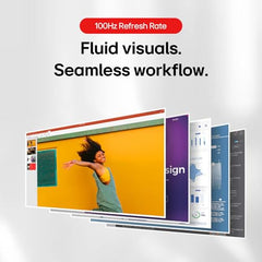 LG 27U631A 27 Inch (68.47 cm) QHD (2560x1440) IPS PC Monitor with HDR10, Flicker Safe, HDMI, DP, HP Output USB-C (15W PD), 100Hz 5ms (GtG), Tilt Adjustable, 3-Side Virtually Borderless Design sRGB 99%