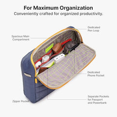 uppercase Omega 03 Pro Messenger Bag Fits Up to 15.6" Laptop 14L Black