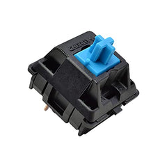 Cherry MX Blue MX1A-E1NN Clicky Switches, 10 Pcs Mechanical Keyboard Keys, 3-Pin Plate Mount, Audible Tactile Feedback