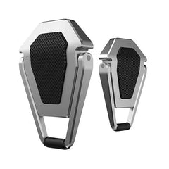 EDNITA ( 2Pcs Mini Laptop Stand for Desk | Portable Metal PC Desk Stand, Aluminium Cooling Pad Mini Clip Compatible with MacBook Apple Laptop, Lenovo, Dell, Hp, Acer & Other Laptops (Black)