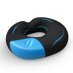 Sleepsia Donut Pillow for Tailbone Pain |1 Year Warranty| Coccyx Seat Cushion for Chair-Hemorrhoid& Piles Pillow-Car Seat Donut Cushion Hemorrhoids Fistula Prostate Post Relief (Memory Foam)