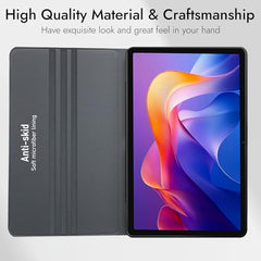 Robustrion Cover for Redmi Pad 2 11 inch Cover Case, Deer Pattern Flip Stand Cover Case for Redmi Pad 2 11 inch Tablet [Auto Sleep/Wake Support] - Black