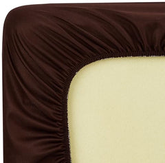 Amazon Brand - Solimo Water Resistant Polyester Mattress Protector, Single Bed Size (72x36 inch), Coffee