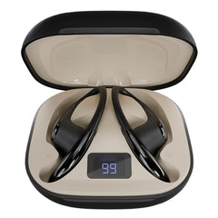 ACwO DwOTS Sense Pro True Wireless Earbuds, 42dB ANC, Voice-First Mic System for Clear Calls, Skin-Friendly Ear Hooks, 12mm Drivers, Dual Pairing, Sweat Resistant, Advanced Bluetooth Ear Buds (Orange)