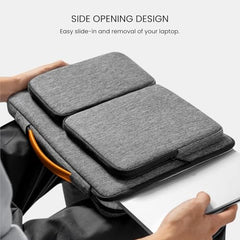 MOCA 360 Protective Laptop Sleeve 13.3 14 Inch for MacBook Pro 14 M1 Pro M1 Max 2021 A2442 Surface Laptop Studio Surface Book 3 2 ASUS VivoBook ZenBook Slim Case (13.3-14 Inch,Black)