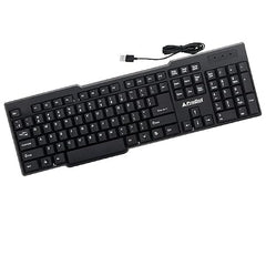 Prodot Wired Keyboard and Mouse Combo I Plug & Play I High Resolution 1000 DPI I 10M Keystrokes I Spill Resistant I Ergonomic Design I 1.2m Cable I Works with Windows, iOS, Linux I 1 Year Warranty