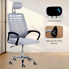 Casa Haus Italia Premium Leatherette Office Chair for Work | Boss Chair, Ergonomic Executive, Luxurious Cushioned Arms & Seat, 2 Point Back Massager, Heavy Duty Metal Base (Burgundy)